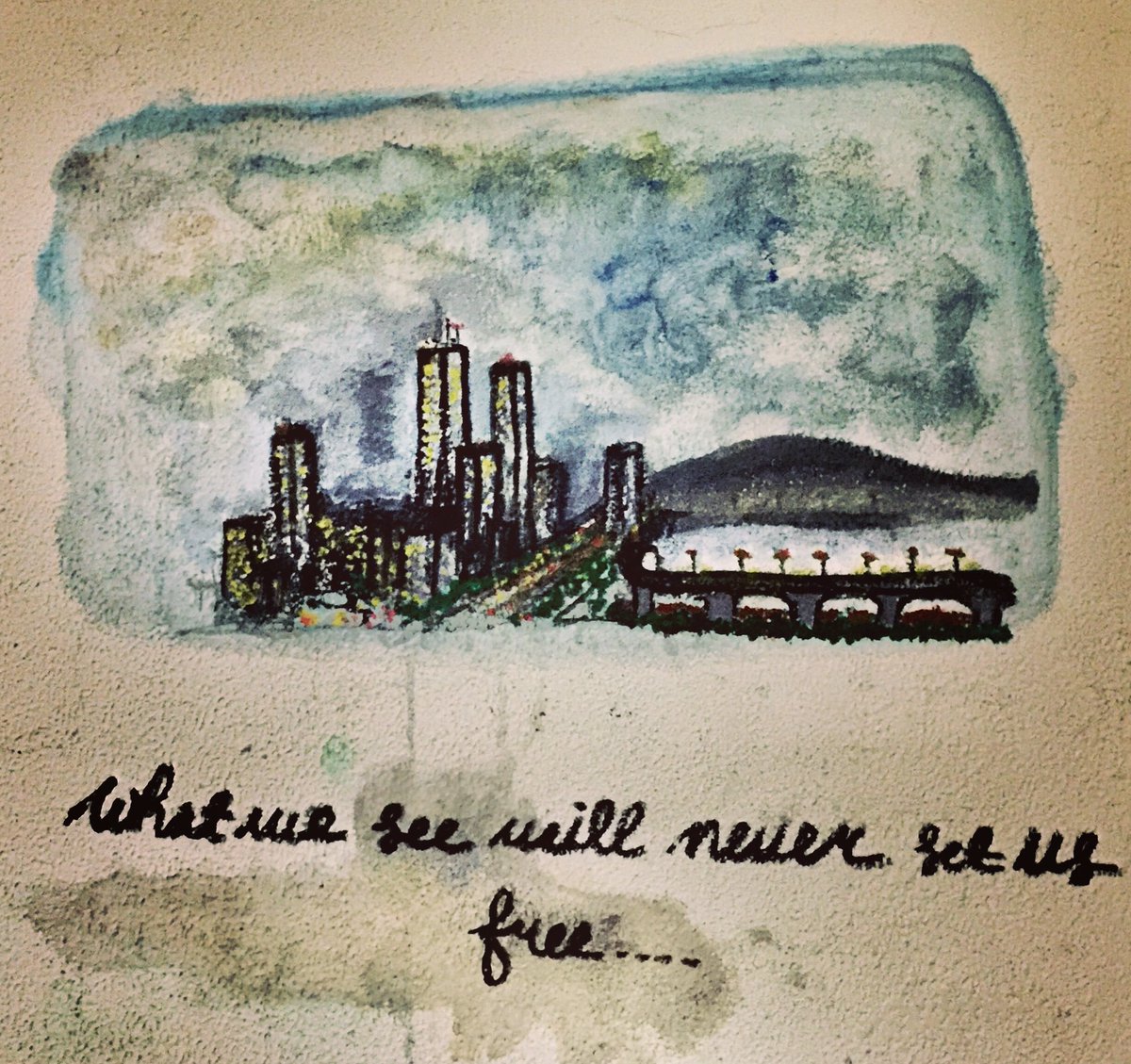 Backyard thoughts...shit...