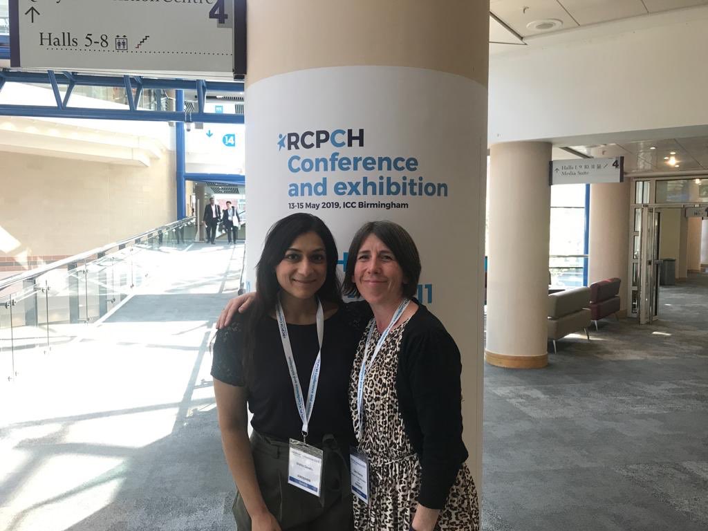 Thank you @RCPCHtweets for inviting us to speak at #RCPCH19 A privilege to meet such engaged and dedicated Paediatricians who now understand the importance of #DCby1 and #LiftTheLip One delegate told us “that was the best session of the day” 😊