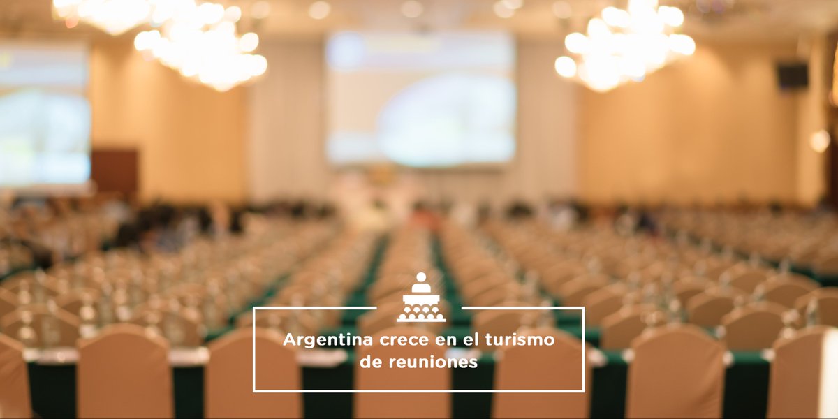 Argentina consolida su crecimiento en el turismo de reuniones.
El reciente ranking de la Asociación Internacional de Congresos y Convenciones (ICCA) la ubicó tres puestos más arriba que en 2017. 
Enterate más en: bit.ly/2VZ9sIV