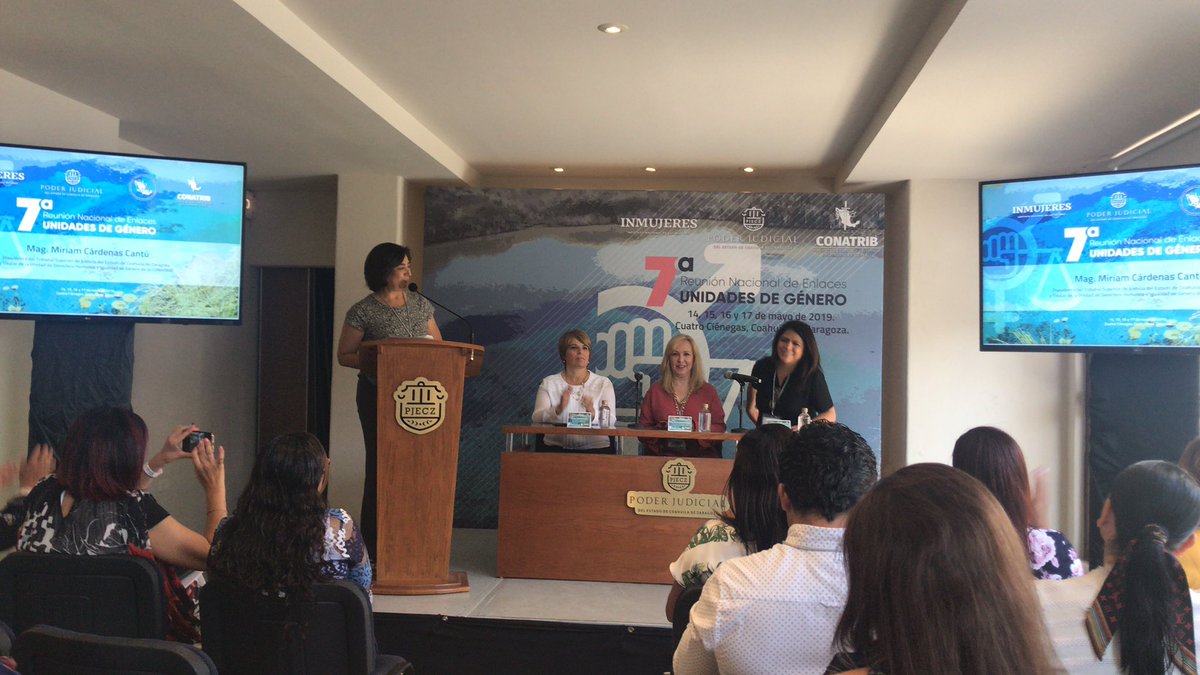 <a href="/TSJCDMX/">TSJCDMX</a> en la 7ma Reunión de enlaces de género en los Poderes Judiciales locales!!! <a href="/udhg_CONATRIB/">Derechos Humanos e Igualdad de Género CONATRIB</a>