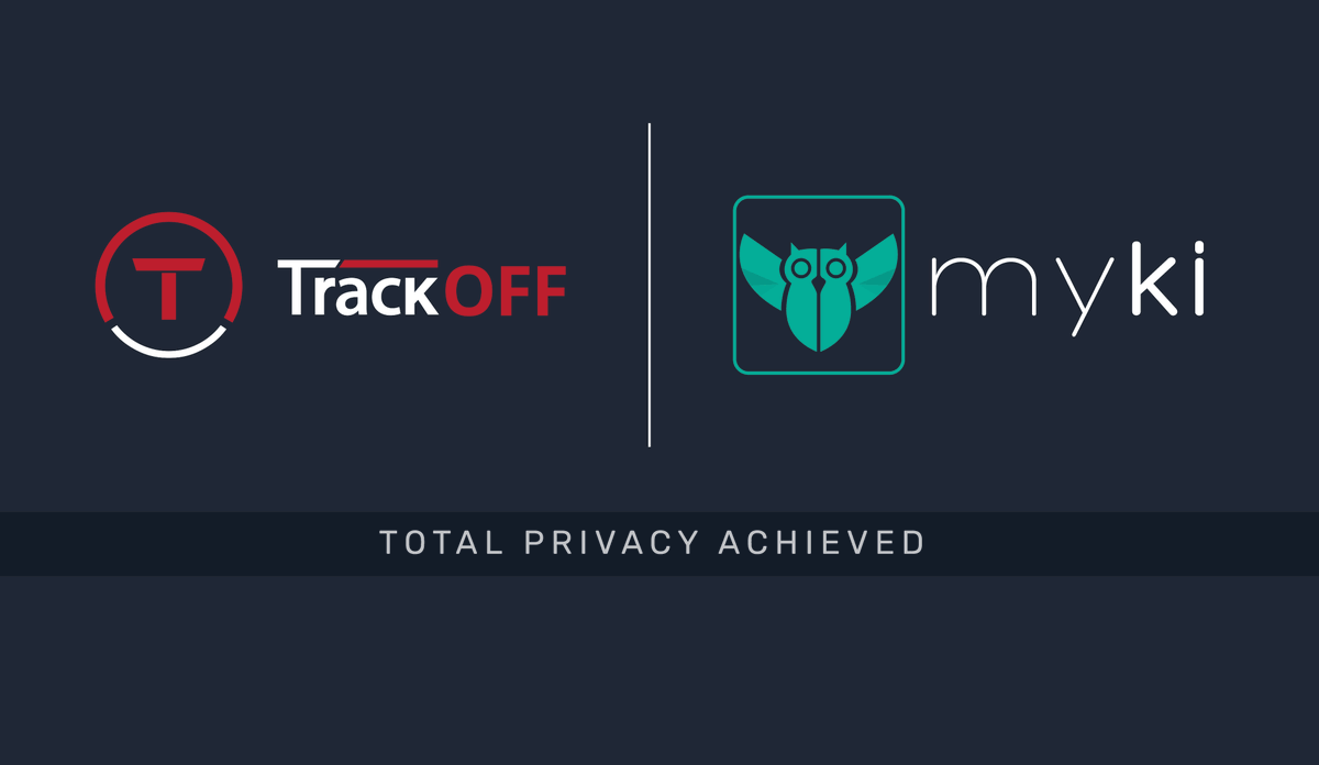 trackoff's tweet photo. TrackOFF and @MykiSecurity are teaming up to bring customers the best in anti-tracking and password management technology, giving confidence back to online users! https://t.co/3OgJH2xSJs
 #technology #passwordmanagement #tracking https://t.co/6Y0Go4uYDo