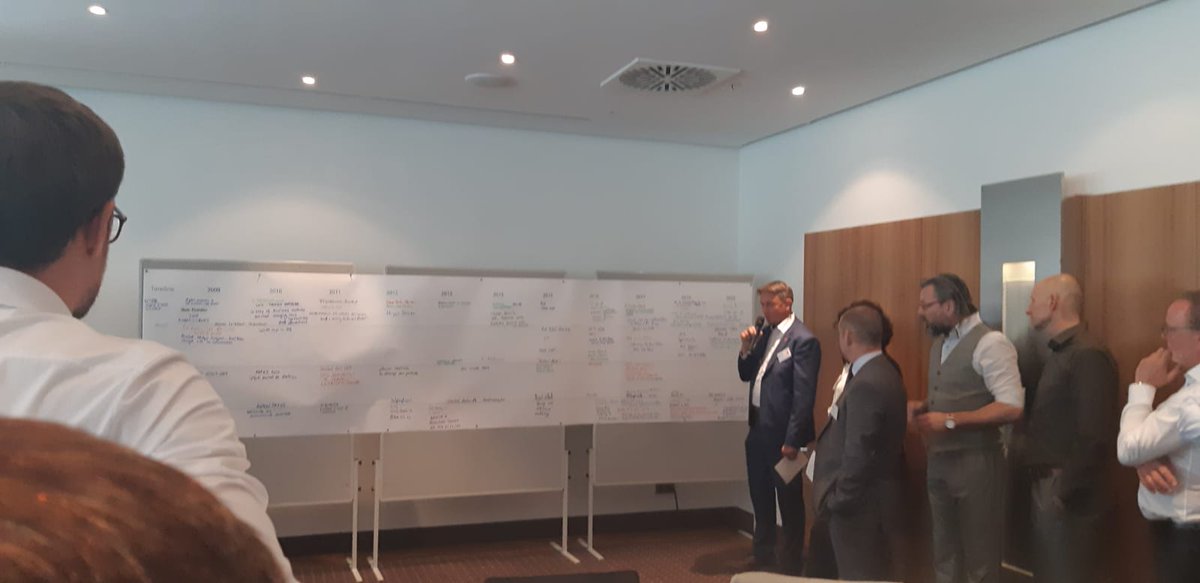 sernauto's tweet photo. ¡Seguimos en la International Licensee Meeting de la VDA-QMC! Ahora, de workshop interactivo… analizando los cambios acaecidos en el sector en la última década. ¡Con licenciatarios VDA-QMC de todo el mundo! #SernautoSuma https://t.co/o68qSjKF74