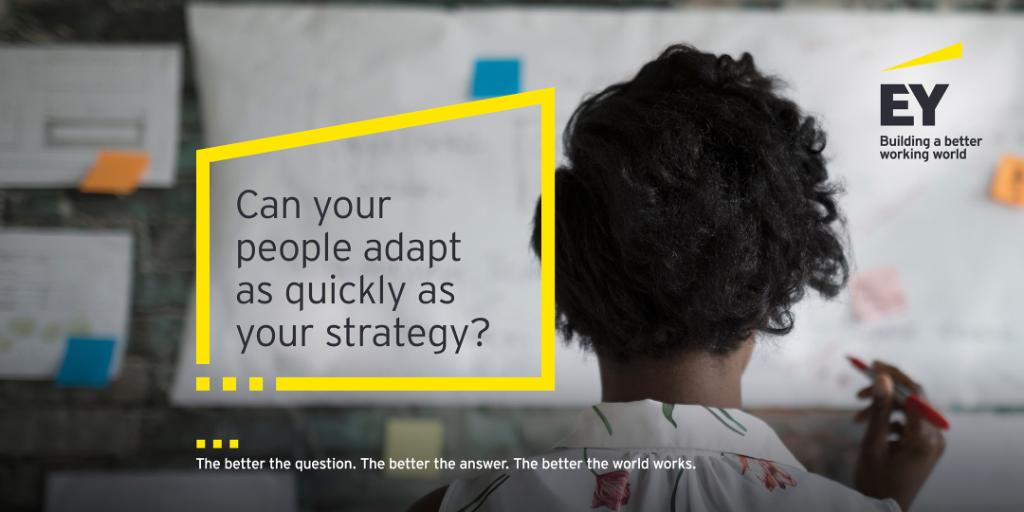 To remain agile in the future, businesses need to ensure that their strategy is keeping pace with the rate of change. How are you helping your employees adapt to these rapid shifts?