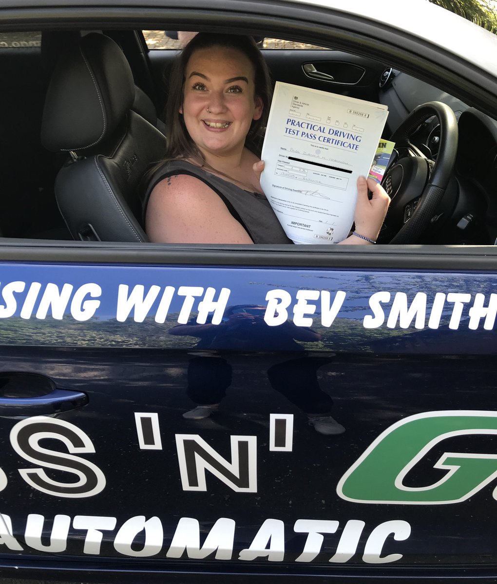 PassNGo's tweet photo. #RYTON PASS ALERT!!!
Congratulations to Paige Ioannou who has #passed her driving test with her automatic instructor Bev Smith!! #passphoto #drivingschool
If you'd like to start driving give us a call on 0333 207 0663 Or visit https://t.co/T07Zx49aXa https://t.co/6qB2xMmdPg