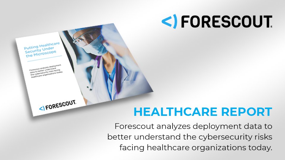 Forescout (@forescout) on Twitter photo "The Forescout #DeviceCloud provides game-changing data from millions of devices around the world. Our findings show healthcare orgs have some of the most diverse & complex IT environments, which are compounded due to compliance risks,” <a href="/ElisaCostante/">Elisa Costante</a> ow.ly/WLel30oJYoP "The Forescout #DeviceCloud provides game-changing data from millions of devices around the world. Our findings show healthcare orgs have some of the most diverse & complex IT environments, which are compounded due to compliance risks,” <a href="/ElisaCostante/">Elisa Costante</a> ow.ly/WLel30oJYoP
