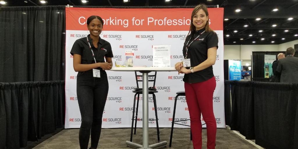 ReSourceYYC's tweet photo. Today is the last day of the #geoconvention 😢. It was so great seeing so many new faces and getting to meet so many new people, we'll catch you next year! https://t.co/fJmspRhOPK