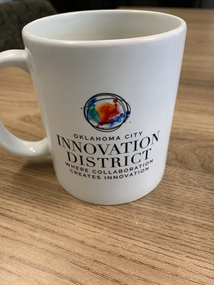 OUPubPrivPart's tweet image. Great crowd at the @OKCinnovation first annual  #WalkOverWednesday!   Love the mug!