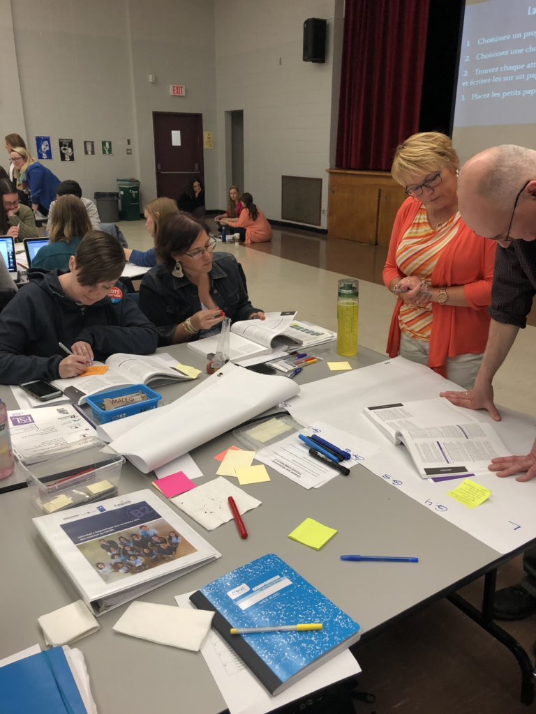 madamec64's tweet photo. Going through curriculum to make a continuum of instructional tips /teacher prompts #HPEFSL https://t.co/Q1DNf30wxp