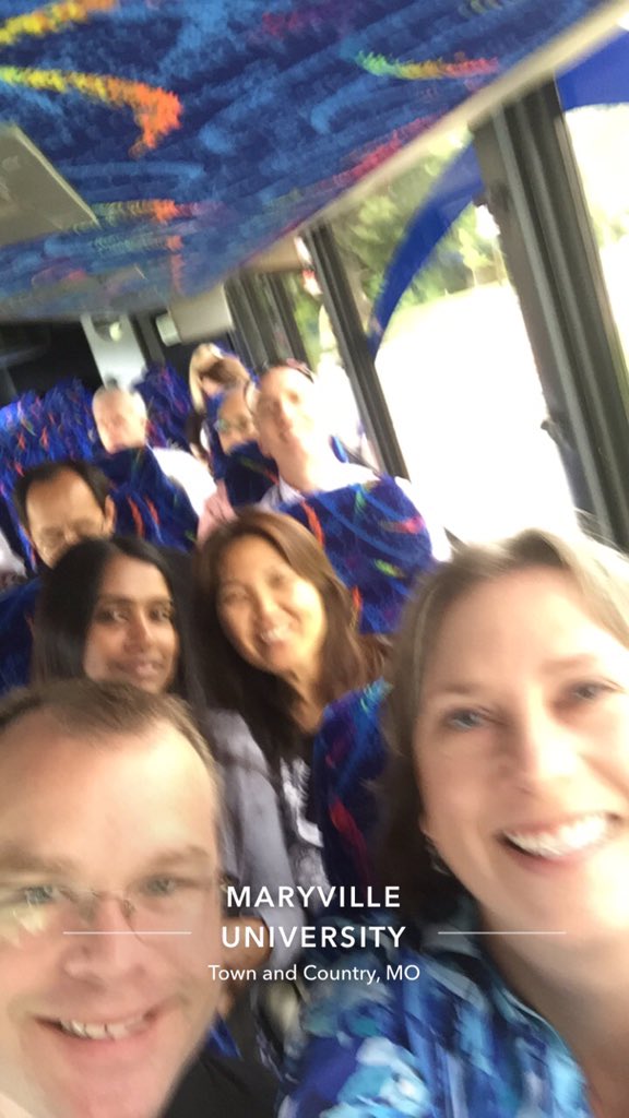 Heading to the #stlartmusuem for #pd <a href="/maryvilleU/">Maryville University</a> #perspectivesweek