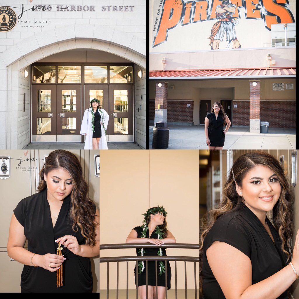 My 2019 graduate 🧡🖤👩‍🎓