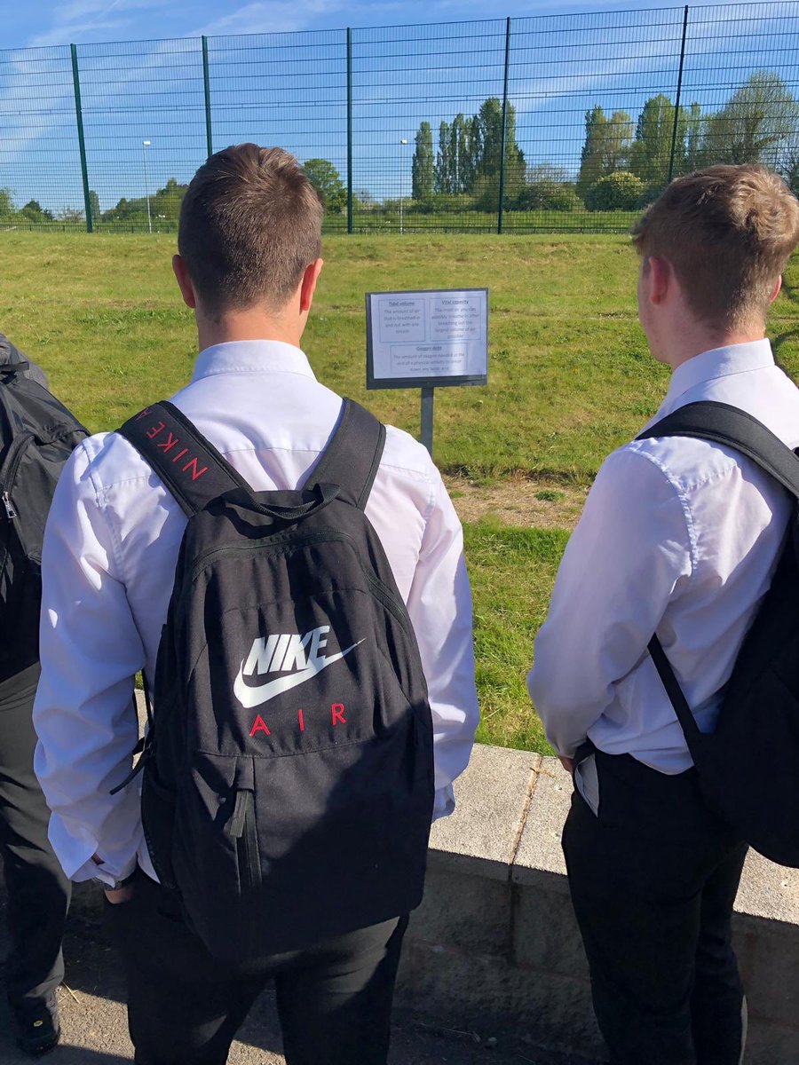 LeesBrookSchool's tweet photo. Information signposts as students walk down to their exams are proving to be really useful for our Year 11 students. You’re doing great Year 11!👍 #proud #leadbelievecreatesucceed https://t.co/gkpDLFla5g