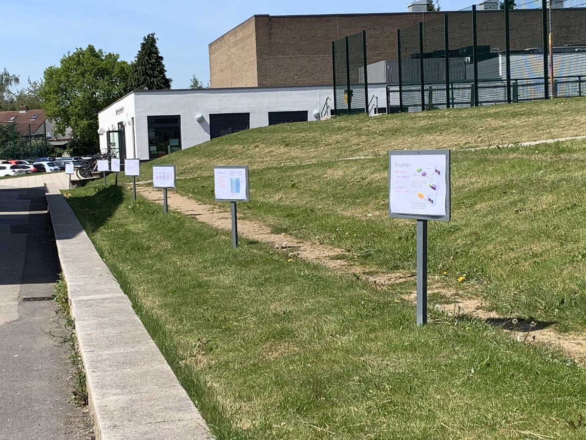 LeesBrookSchool's tweet photo. Information signposts as students walk down to their exams are proving to be really useful for our Year 11 students. You’re doing great Year 11!👍 #proud #leadbelievecreatesucceed https://t.co/gkpDLFla5g