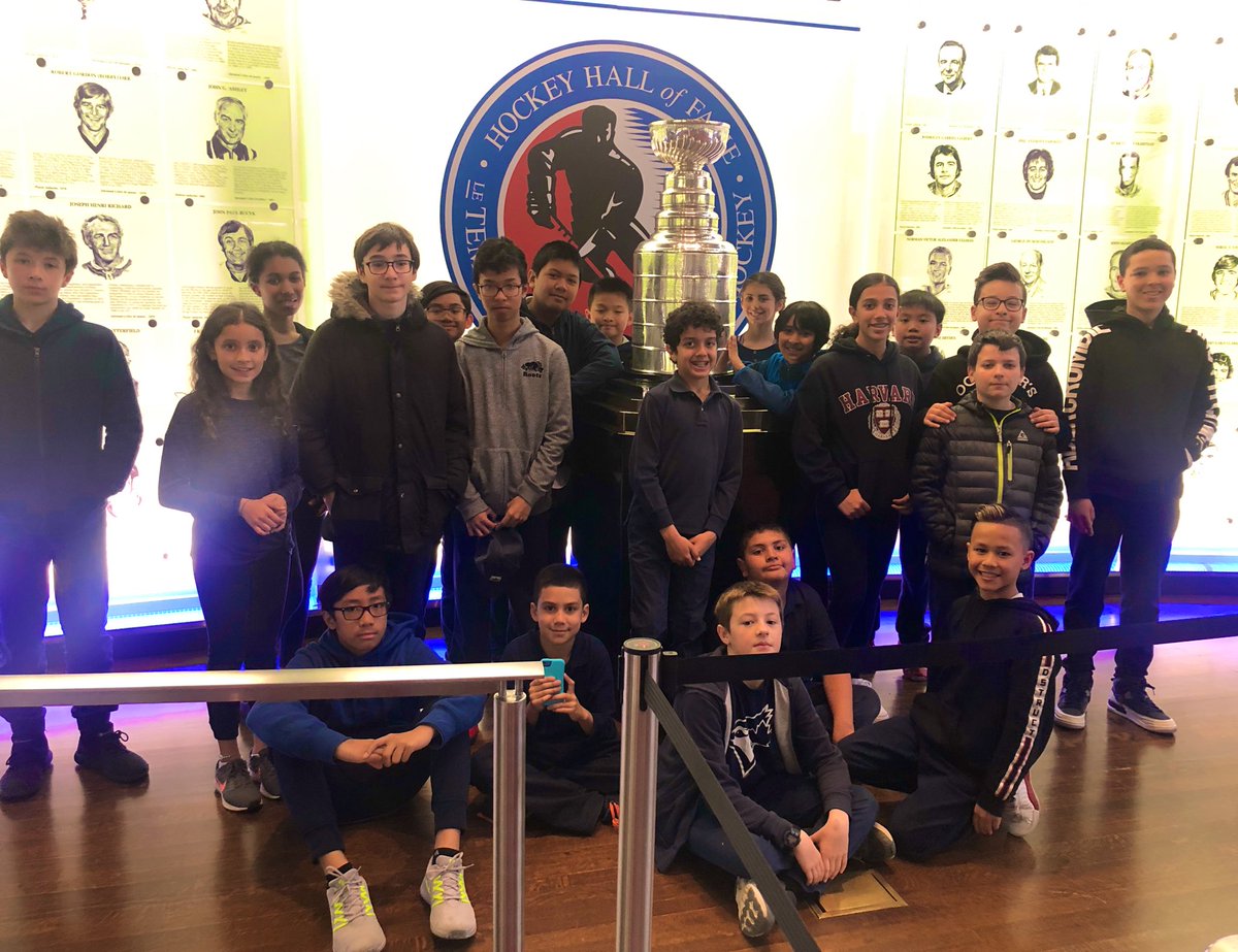 BettelliLisa's tweet photo. It was a pretty exciting moment for us when we got to to touch the Stanley Cup!! #soexcited #awestruck #history #CanadianHistory #HHOF #tripdays #toronto #giftedprogram
@TCDSB @HockeyHallFame @TCDSB_JWujek https://t.co/wmuYrPUKl4