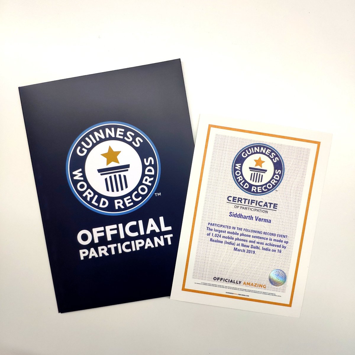 OfficiallyAmazing - Twitter Search Regarding Guinness World Record Certificate Template