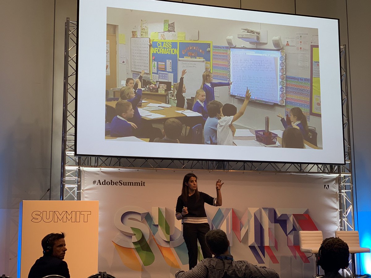 MelMelMuc's tweet photo. „The important word in digital transformation is #transformation. Don’t digitize for the sake of digital.“  @priyalakhani at #AdobeSummit https://t.co/MthkAREq6Y