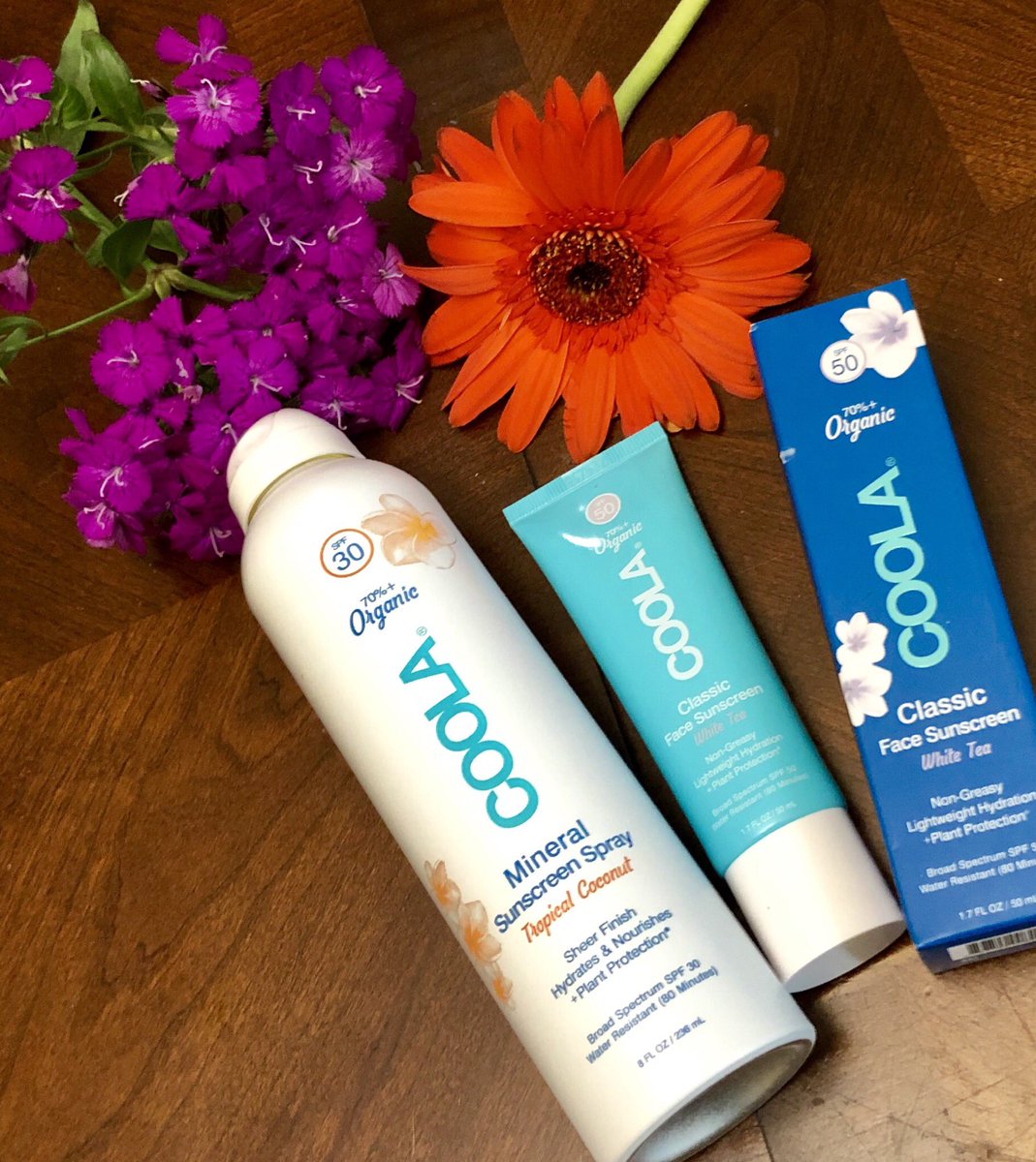 janie2129's tweet photo. So excited I get to try out these amazing sunscreen products from @coola thanks to @poshlyinc They smell amazing and just in time for summer coming up! #GoItFree #Ad #SummerDays #Coola #Sunscreen #ProductTester #ProductReviewer https://t.co/c6Tay8DVMb