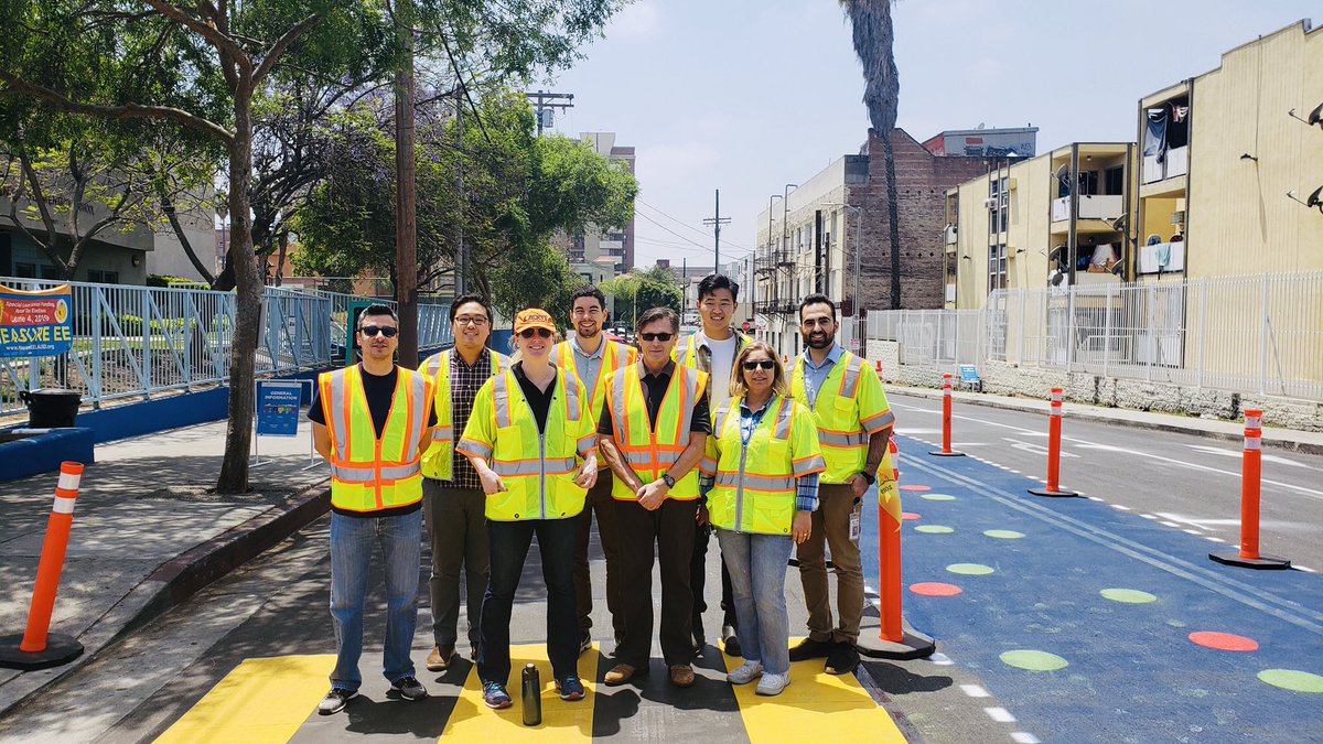 “The changes we make on the street help kids get to school safely so they can learn and have the opportunity to be kids.” - LADOT’s Seleta Reynolds at Esperanza Elementary @VisionZeroLA @cmgilcedillo @LAPDHQ #SafeRoutesToSchool