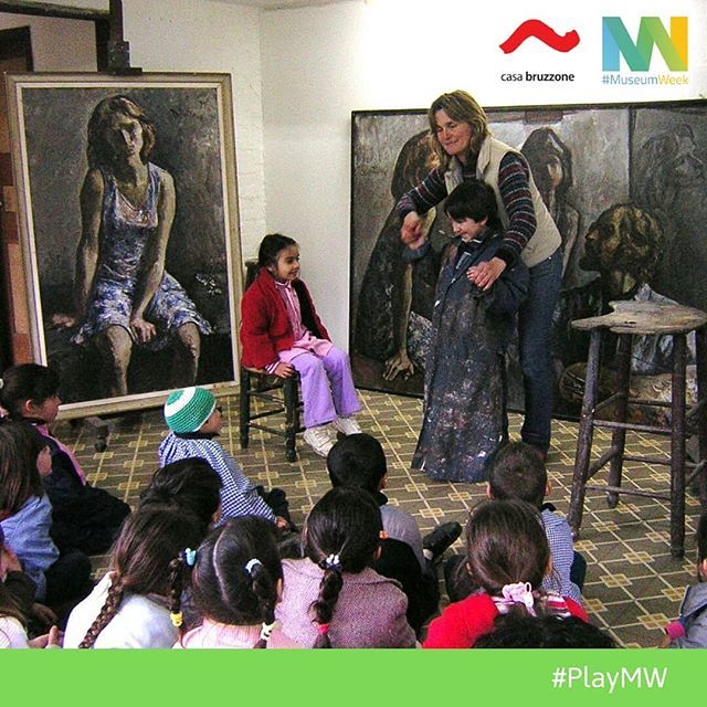 Continúa la <a href="/MuseumWeek/">ᴍᴜsᴇᴜᴍᴡᴇᴇᴋ 🏛</a> y en su tercer día la propuesta es #PlayMW.
Así es que compartimos uno de nuestro momentos preferidos de las visitas educativas: chicos y chicas juegan a ser pintor y modelo, ¡y también al revés!
La teatralización de uno de los cu… bit.ly/2YrkNis