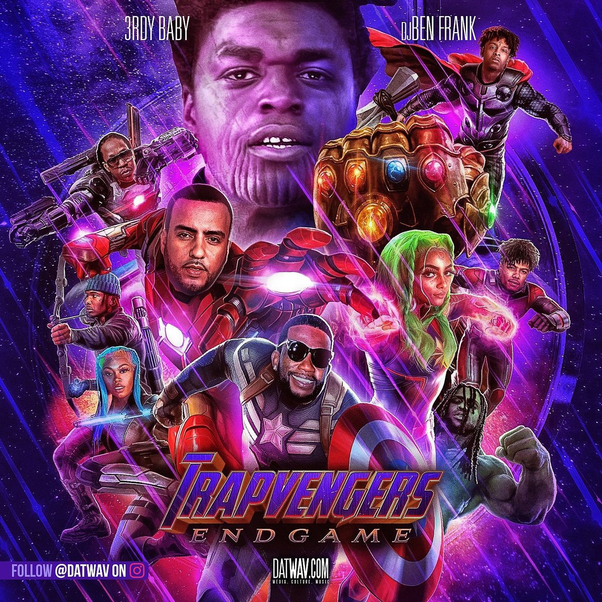 3RDYOFDATWAV's tweet photo. [Mixtape] Trapvengers: Endgame :: #GetItLIVE! https://t.co/E4v57nKAz4 @LiveMixtapes @3rdyBabyTheDJ @DJBenFrank https://t.co/k8BmFqlOYt