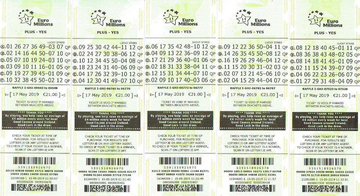 lotto draw 4 may 2019