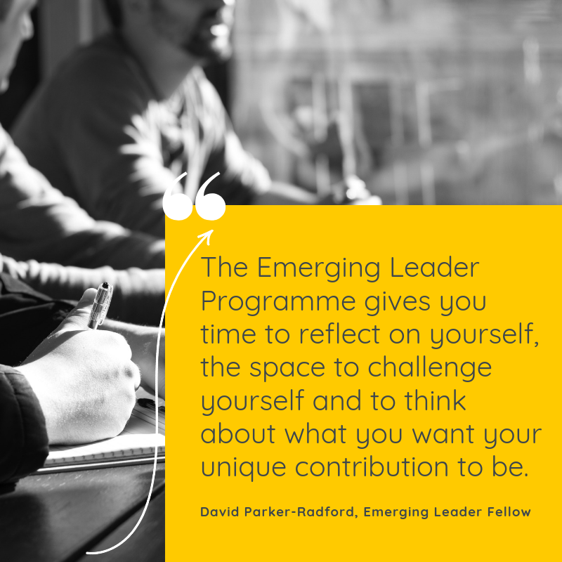 CloreSocial's tweet photo. Do you want to increase your leadership potential? Apply now for the #EmergingLeader Programme and build the skills necessary to drive social change. Check out what #CloreFellow @DavidPRadford says about the programme below and find out more here: https://t.co/IFNwJEiErP https://t.co/mbhaBPjHg9