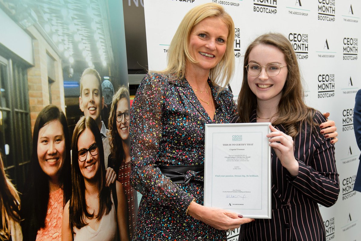 The time has finally arrived! From a pool of over 9,000 incredibly strong candidates our search for the 2019 ‘CEO for One Month’ is over.  A huge congratulations goes to Crystal Truman who will spend a month shadowing our leadership team. #ceo1month.