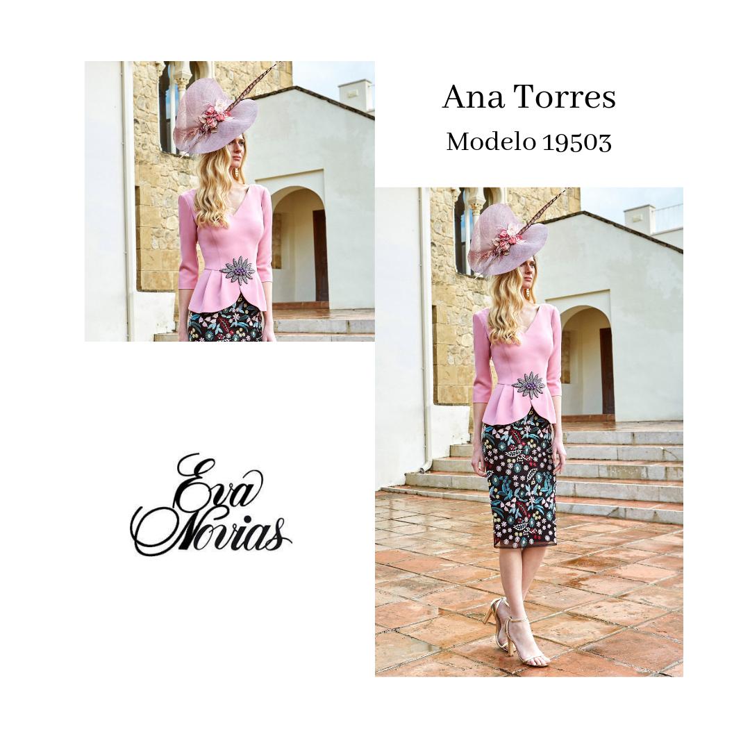 Vestido de fiesta por debajo de la rodilla con manga francesa y escote en V

Cuerpo en crepe rosa con peplum y aplicación central. 

Falda de tul bordado con flores sobre base negra.
-
-
-
EVANOVIAS
#vestidosdefiesta #vestidosdemadrina