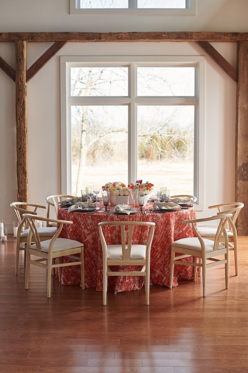 partyrentalltd's tweet image. #WhatsNew: A rustic print with a bright, orange twist. 🍊 Introducing our new Stone Wall Tangerine Print linen. #eventprofs #eventrentals bit.ly/2V1yqUl