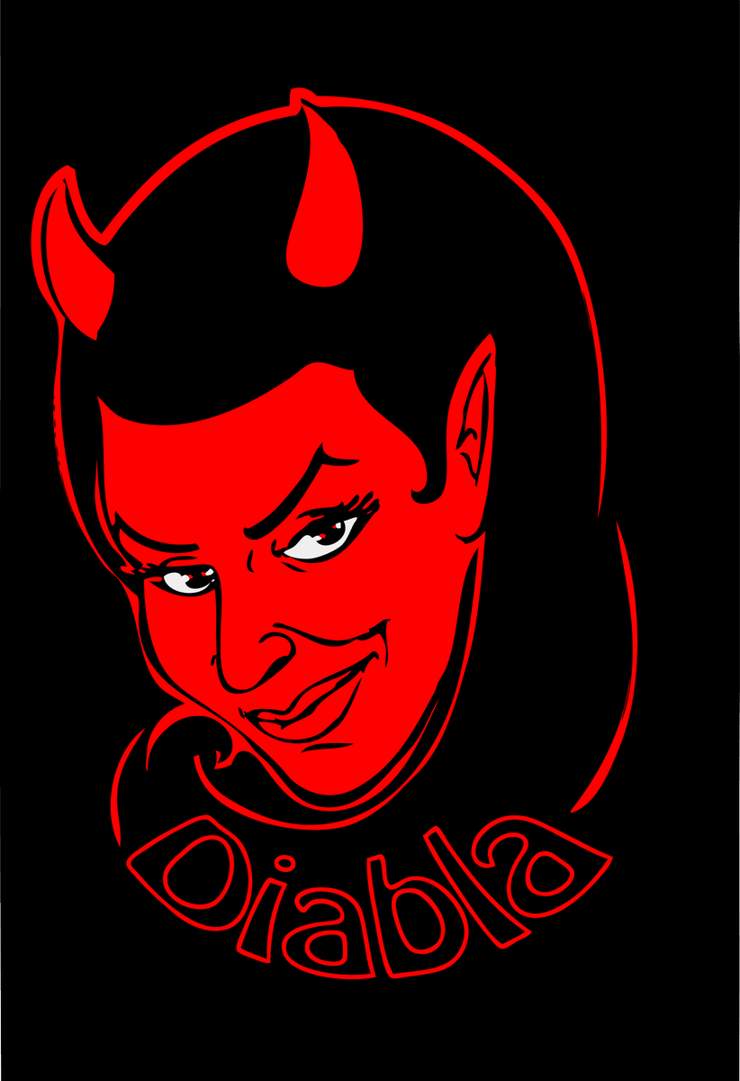 diablo_comics's tweet photo. Check out our "Diabla" design, after all, every demon needs a queen of hell at their side!  #demons #comics #diablocomics #diabla #devils #coolshirts https://t.co/2N8zfLPDNi