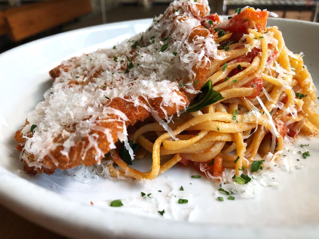 When you defeat the Crescent Park raid boss, the Rusty Leprechaun, there's a 2% chance he'll drop a legendary hammer called the Tenderizer that you can use to craft truly killer paneed pork