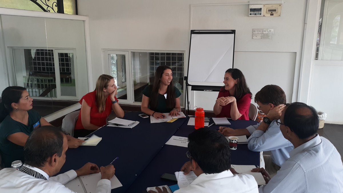StateGDI's tweet photo. Today @StateDept personnel at the SCA #AirQualityConference at @USEmbassyNepal had roundtable discussions on public diplomacy, interactions with NGOs and the private sector, response plans for extreme air pollution, Air Quality Fellows, and more. #ecodiplomacy https://t.co/rk5fhRA7QB
