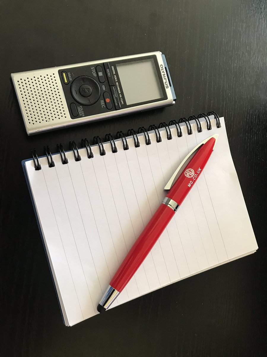 These have been really important of late... I’d include my phone too but I’m using that for the picture! #freelance #interviewing #writing #automotive #busy
