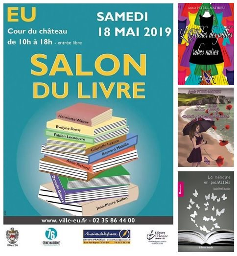 annie_petrel's tweet photo. #DEDICACE #salondulivre #château de #EU 18 mai #romans AVEC #GabrielleLazure, #DanielleGilbert, #FabienLecoeuvre
L’Atelier des petites robes noires https://t.co/pwH9ab8EPr
La fille aux parapluies
https://t.co/MsiT5Vjt8i
La mémoire en
https://t.co/tsdDR186Cf
#AnneRichard #Dress https://t.co/yNVp1ybG8r
