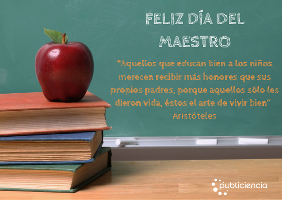 Publiciencia felicita a todos los maestros en su día por su labor. Reconocemos lo importantes que son para el desarrollo de nuestro país, educando diariamente el futuro de Colombia. #DíaDelMaestro #Profesor #Teacher #Academia #Futuro