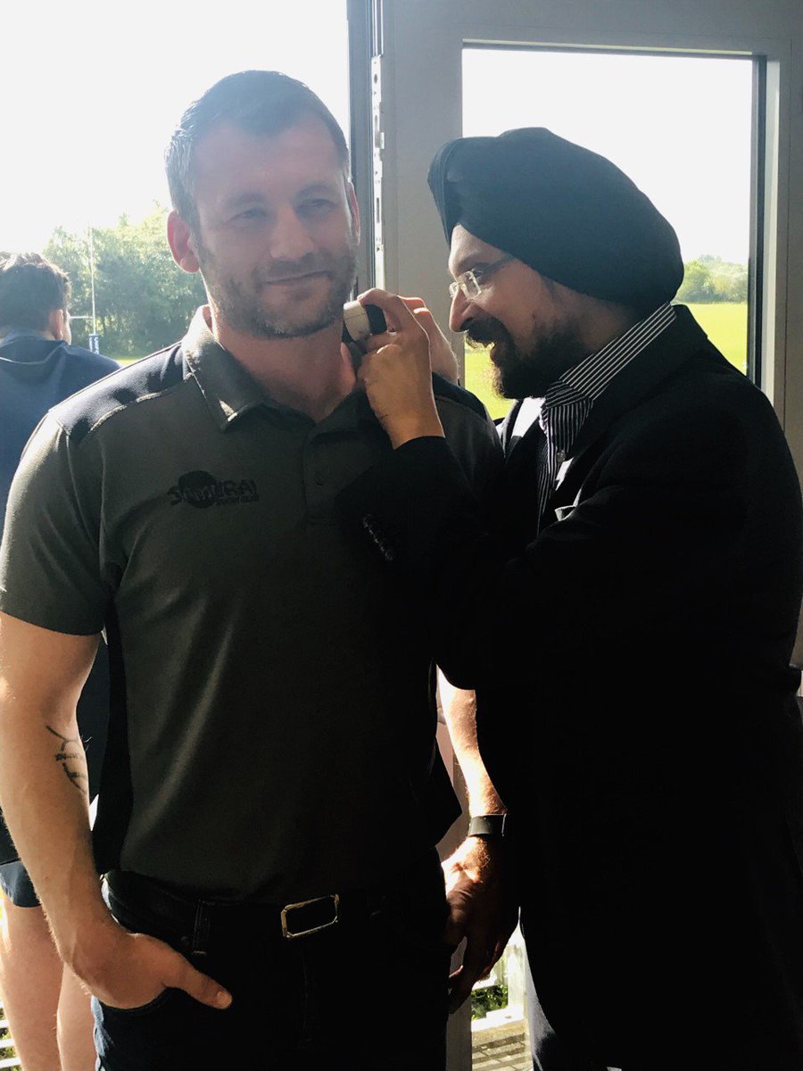 Yesterday we visited <a href="/SaleSharksRugby/">Sale Sharks 🦈</a> to raise awareness of #skincancer and #sun safety. Dr Ghura examined volunteers from the team and explained how important it is to look after our #skin. For more information, about Dr Ghura's services, please visit: bit.ly/2Hxk2h0