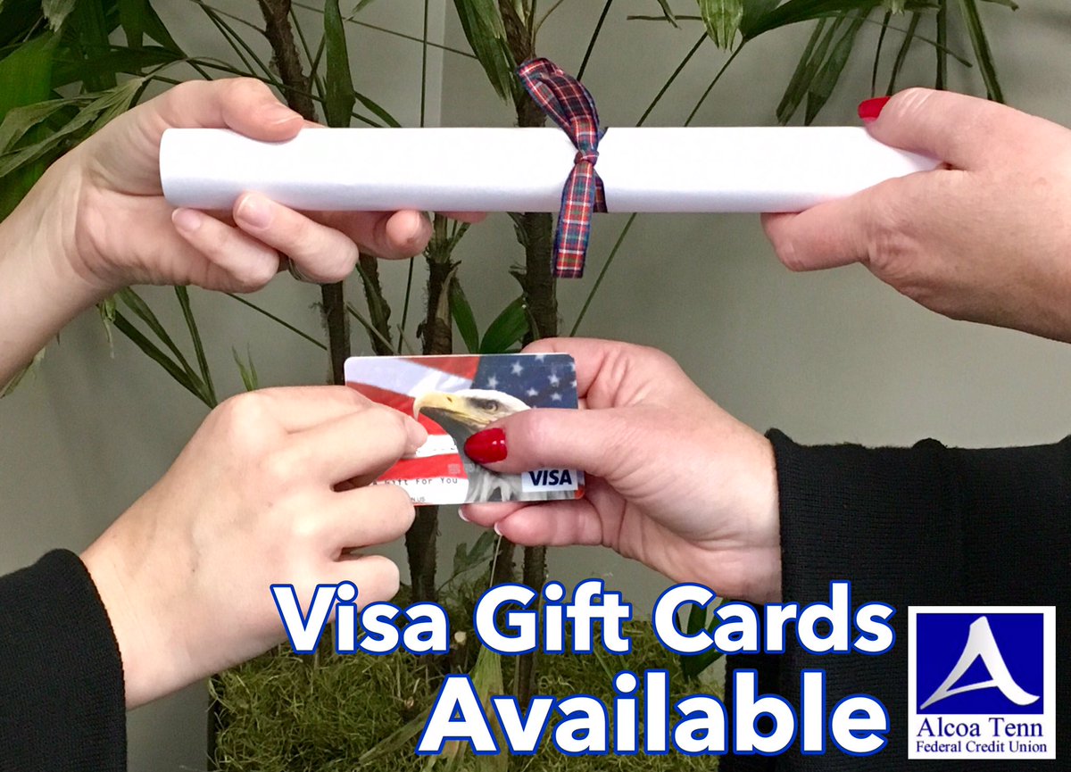 🎓🎁💳 Attention members! Looking for the perfect graduation gift for the recent grad in your life? Stop by any of our branches and purchase a Visa gift card today! 👩‍🎓👨‍🎓#graduationgiftideas