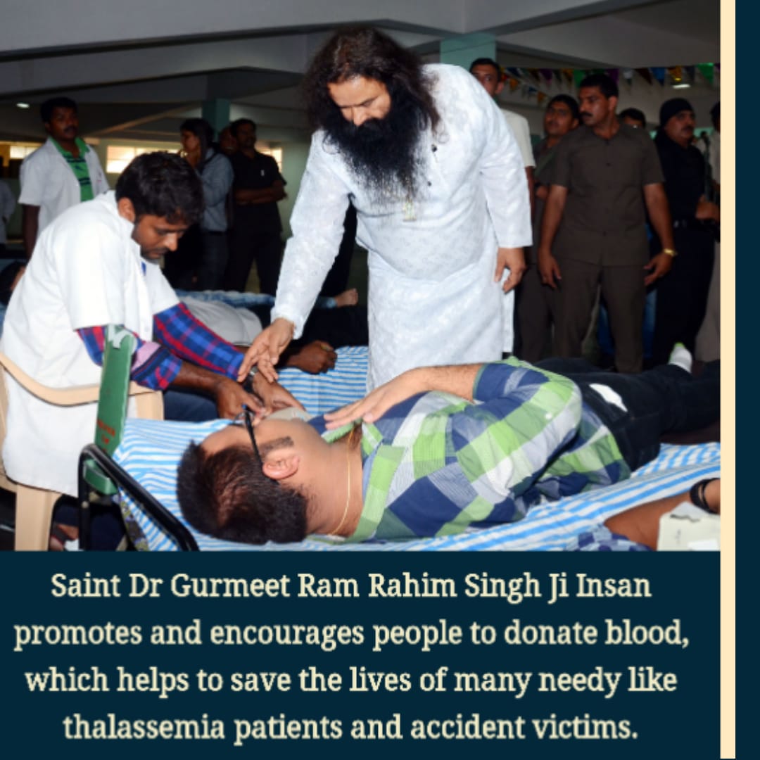 ASHOKGOYAL777's tweet photo. #ChampionsOfBloodDonation good night Guru Ji 🙏🙏 @derasachasauda @Gurmeetramrahim https://t.co/SFnJMarodB