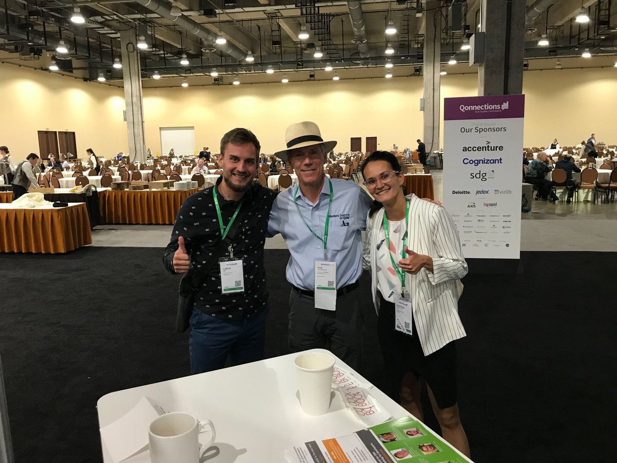 hassulka1's tweet photo. Happy to meet famous Rob Wunderlich, author of @QVCookbook who's evaluating #Qlik writeback extensions in his blog.
We hope #emarkforms will do great. If you're interested in live demo,come to developer area today after lunch or see us anytime at our booth 117 at #qonnections2019 https://t.co/0XRoJtja0d