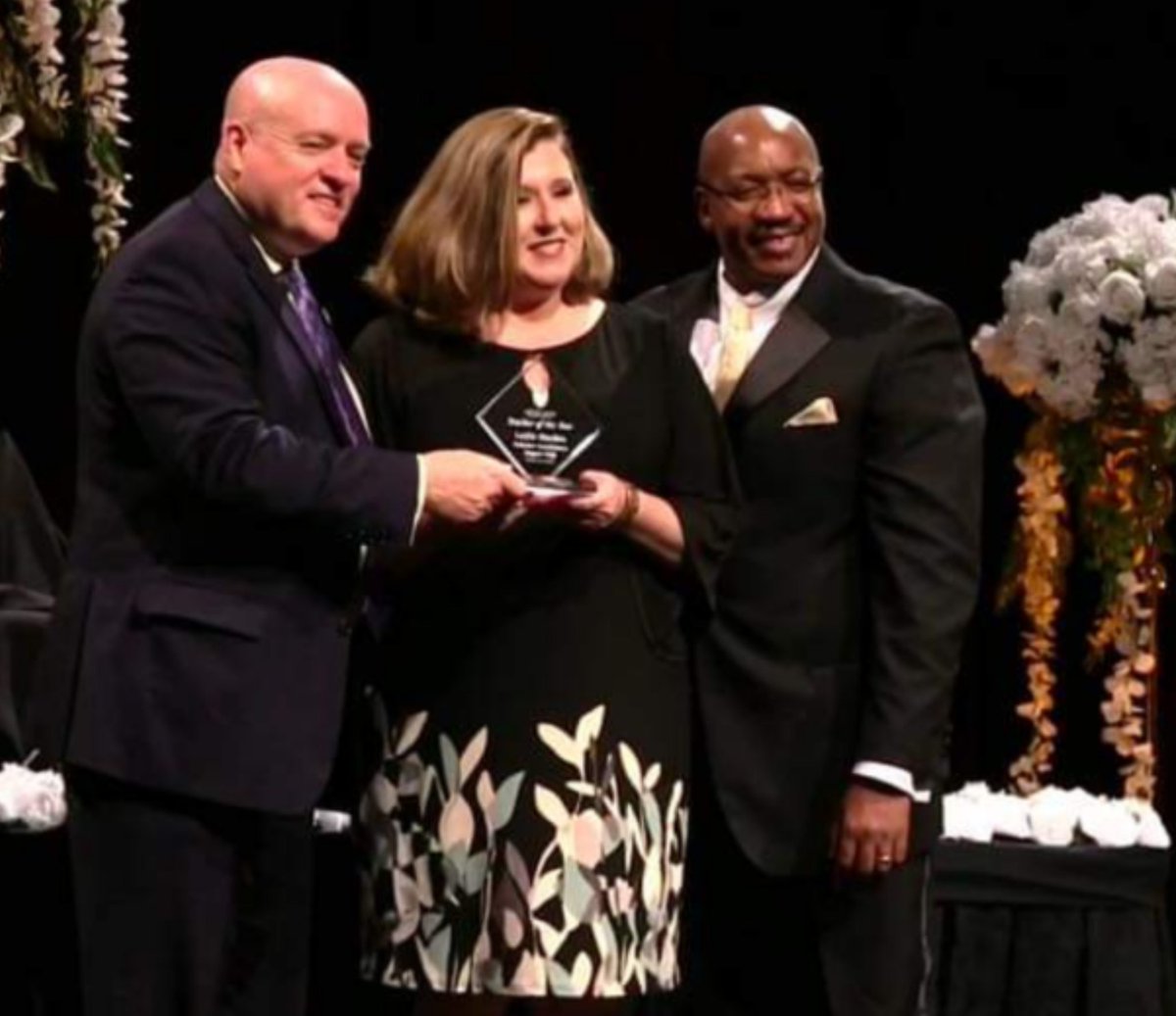 She loves her students fiercely, always has a comeback, and always has the supply we need (food included). She's a paperwork master who keeps the drama program sailing smoothly. CONGRATULATIONS, Ms. Harden, Parkview Teacher of the Year; we're better because you're on our team!