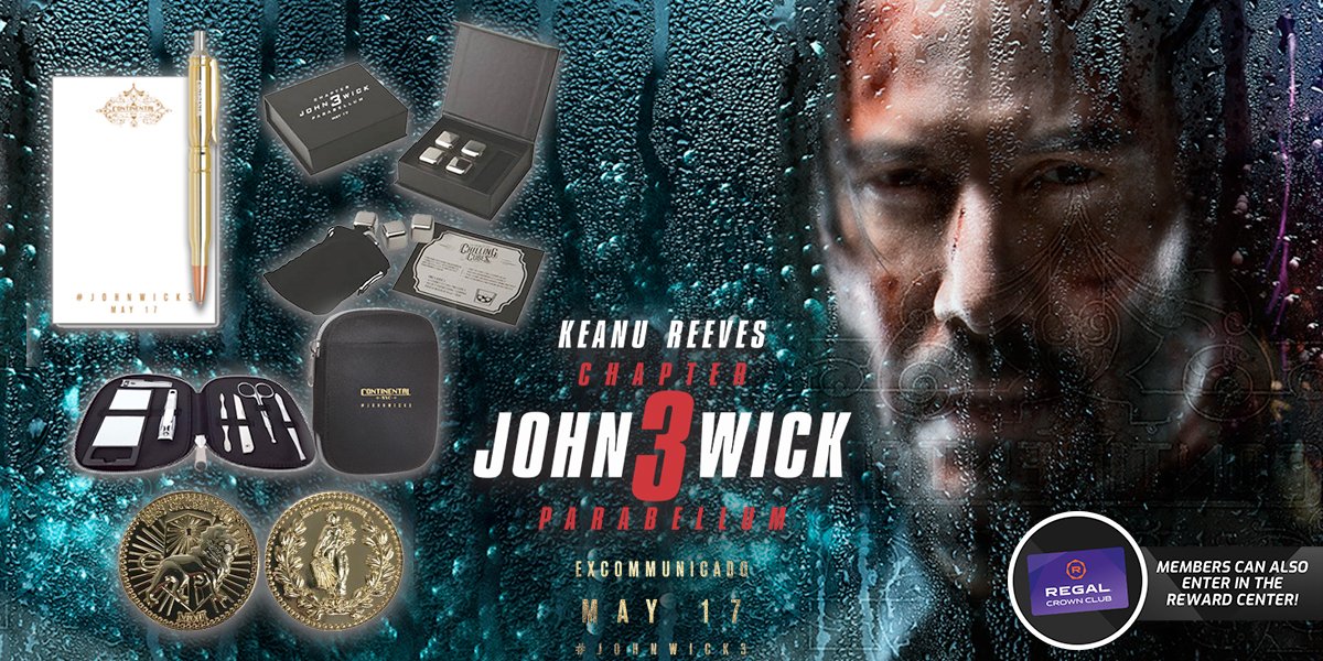 RegalMovies's tweet photo. FOLLOW us and RETWEET with #JW3PrizeGiveaway for a chance to win! 🎟: https://t.co/eVqnwNit5o

Rules: https://t.co/RZvFjaHsx2 https://t.co/R1xtGMF3OU