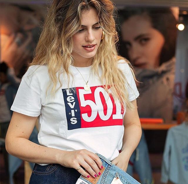 Update: Chiara para Levi's 🌸🧚🏻‍♀️