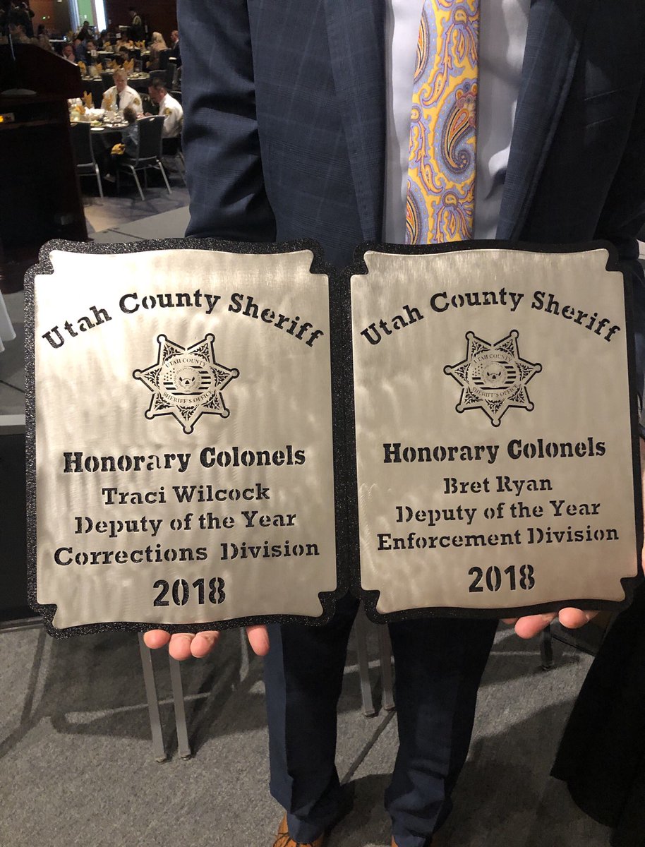 Utah County Sheriff’s Honorary Colonels tweet media
