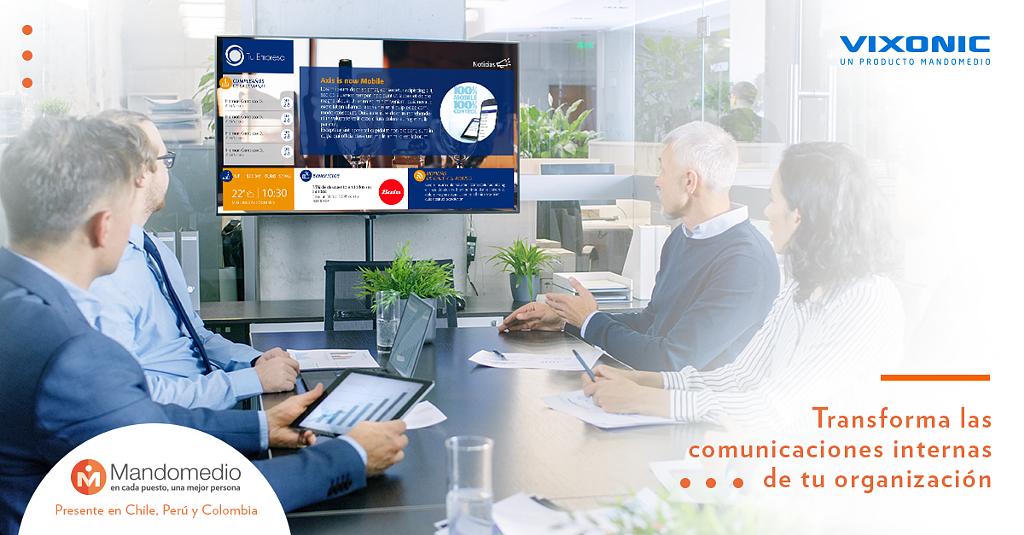 Con Vixonic no necesitas limitar la información que quieres comunicar a una sola pantalla. Reproduce el contenido de tu empresa desde cualquier lugar a través de una red dispositivos. 

Calendariza los objetivos de tu equipo:  bit.ly/2JaTbtB