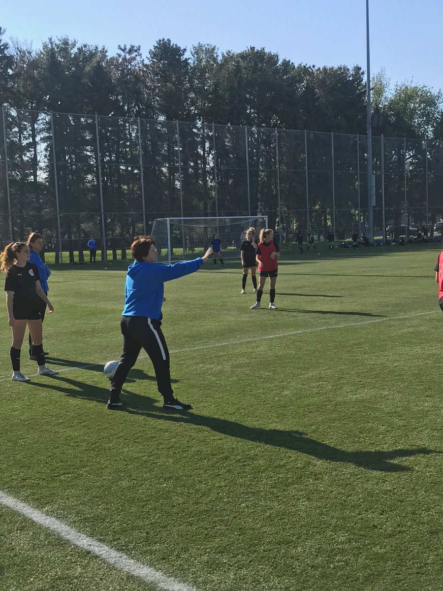 ISCgirls's tweet photo. Awesome to have the one and only April Heinrichs out to training this month to lead sessions with our U13/14, U15/16, U18/19 @theECNL teams! #NextLevel #WorldClassCoaching Come join us at tryouts starting this week! https://t.co/nhvUwFKEkS https://t.co/cqPdiVgg5k