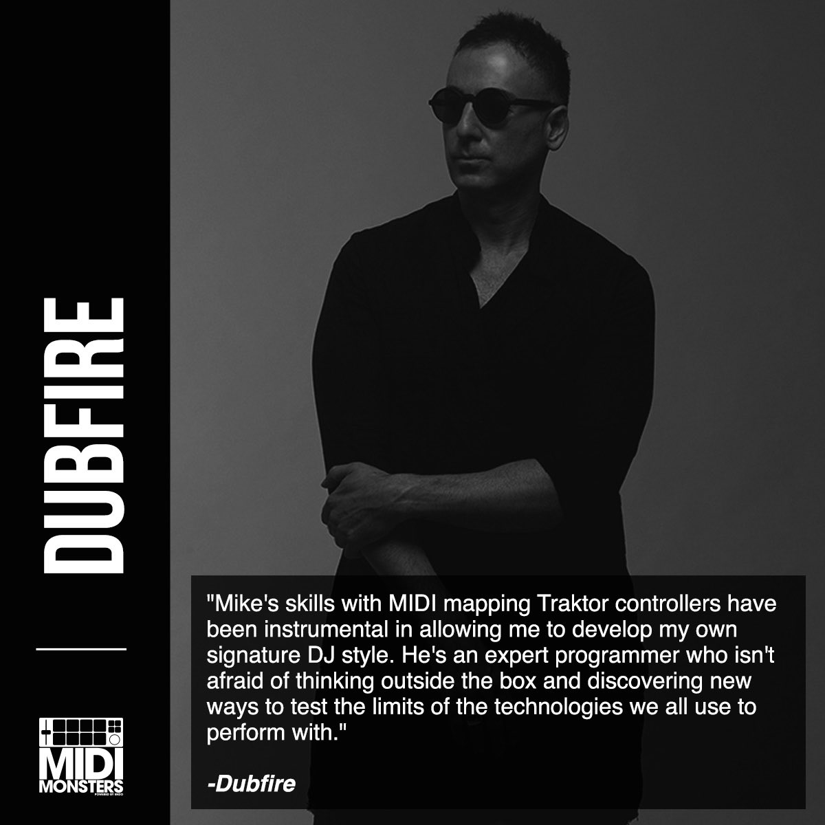 We've got <a href="/dubfire/">Dubfire</a>'s back. Check out what he said about <a href="/midi_monsters/">MIDI Monsters</a> and check out our mappings at midimonsters.com