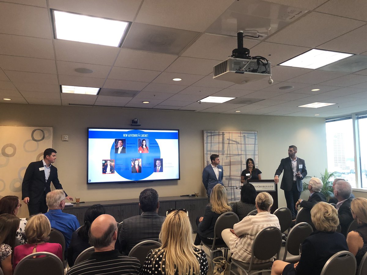 grayrobinsonlaw's tweet photo. And the #SessionWrapUp tour continues! Tonight @Rfstuart @CarmodyJr @TheKFlur and @ChrisTDawson present in #Orlando. #Session2019 https://t.co/6posJbHVwL