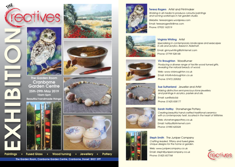 Thecreatives11's tweet photo. Doing lots of preparation for our upcoming exhibition. @VivAtTheTurnery @StonehengePots @CranborneGarden #artexhibition #artsandcrafts #handmadegift https://t.co/47gAzsbfAu