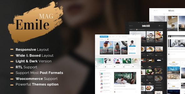 zweigelb's tweet photo. Wordpress: Emile - Responsives WordPress-Blog-Layout mit Shop https://t.co/ulDwx7SkdX #ajaxsearch #blog #blogger #boxed #darkversion #fixedsidebar #masonry #rtl #shop #stickymenu #widgets #woocommerce https://t.co/hWzyFXEhXI