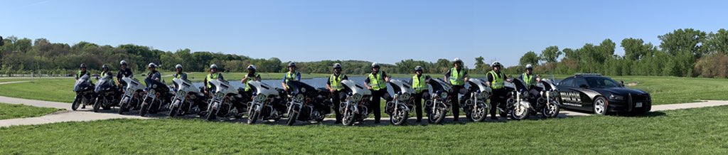 BellevuePolice's tweet photo. Multi agency #Escort training w/ @councilbluffspd @DCSheriffNE @lavistapolice @BellevuePolice today in preparation for #RideofSilence @CityofBellevue Training for escort duties in the #Omaha metro and surrounding areas. @harleydavidson @BMWMotorrad #motorunit #motorcop #bpd https://t.co/XIdlV701nt