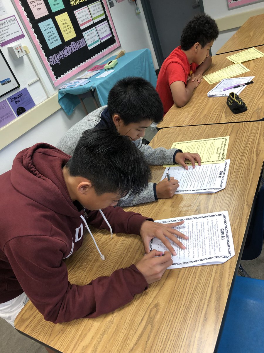 TooCool4MS's tweet photo. We had so much fun cracking the code in our Greek Philosophers Escape Room! #iteachhistory #endoftheyearactivities @FirstAveMS https://t.co/wUMJNiXeQb